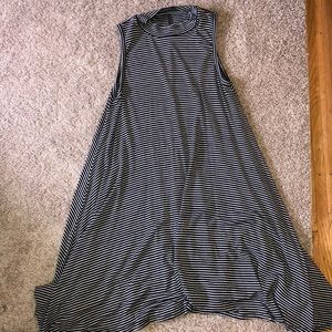 Flowy striped dress